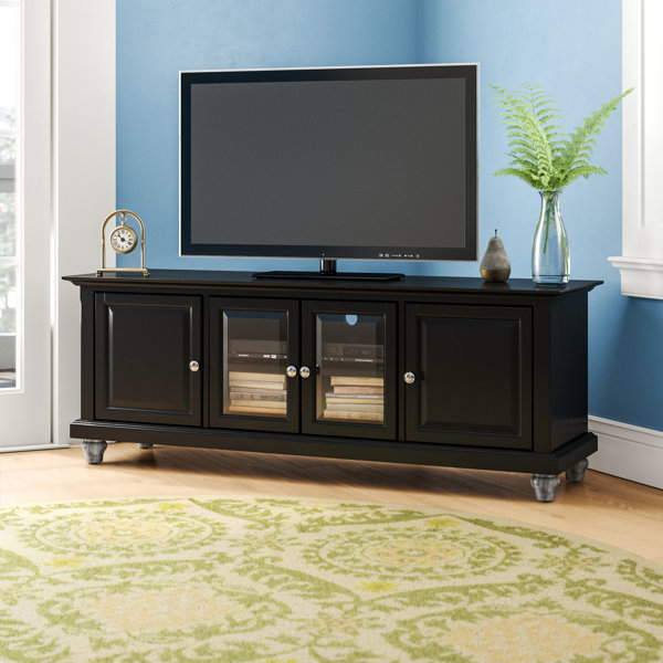 Three Posts Hedon Solid Wood TV Stand for TVs up to 65 inches & Reviews